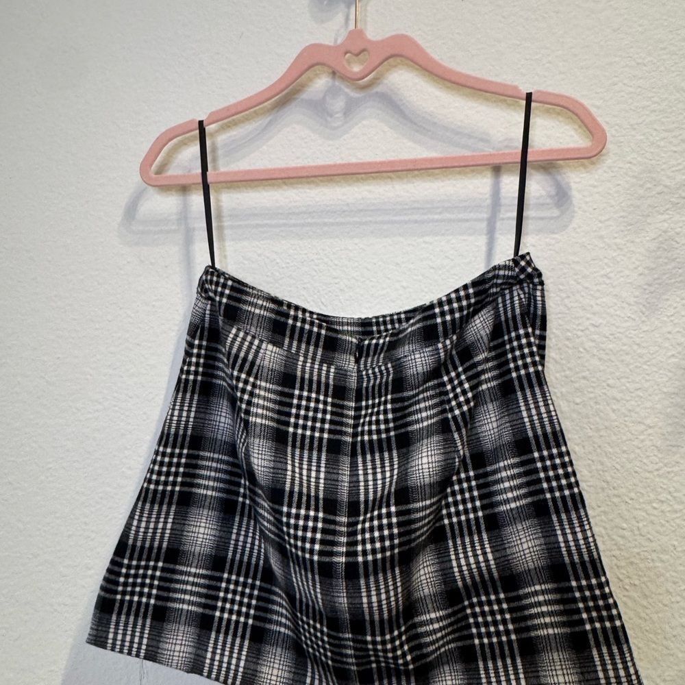 LF Monochrome Checkered Skirt - Picture 5 of 8